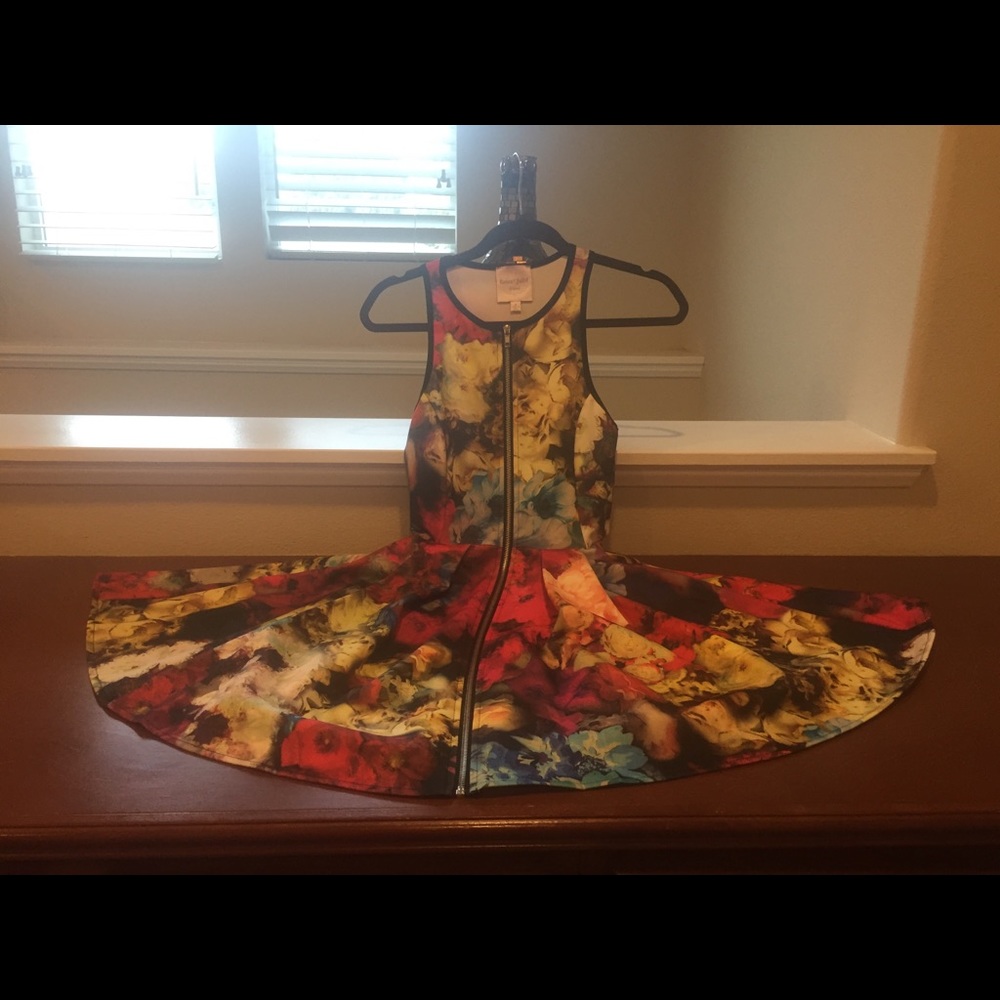 Romeo and Juliet couture scuba dress